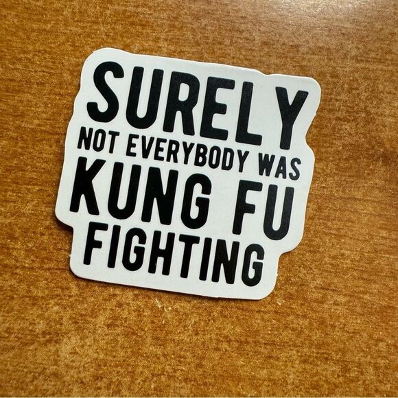 Black and White Decorative Sticker - Picture 1 of 1